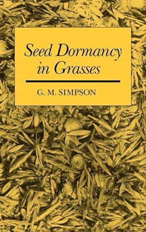 Seller image for Seed Dormancy in Grasses for sale by AHA-BUCH GmbH