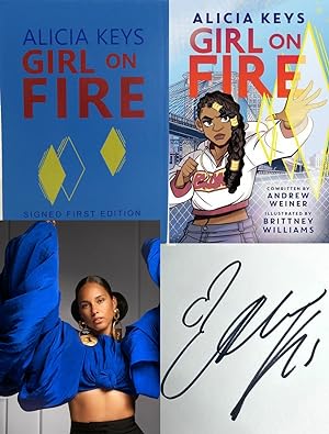 Alicia Keys "Girl On Fire" Signed First Edition, First Printing, Slipcased Limited Edition of 100...