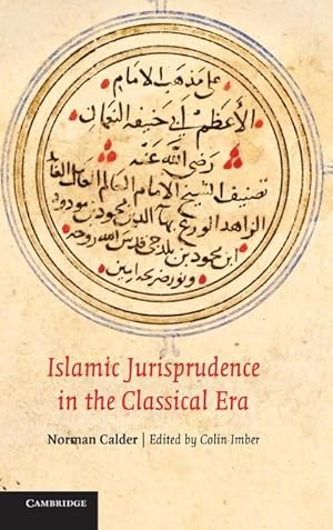 Bild des Verkufers fr Islamic Jurisprudence in the Classical Era zum Verkauf von AHA-BUCH GmbH