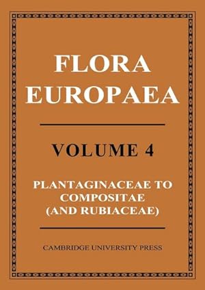 Bild des Verkufers fr Flora Europaea zum Verkauf von AHA-BUCH GmbH