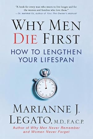Seller image for Why Men Die First : How to Lengthen Your Lifespan for sale by AHA-BUCH GmbH