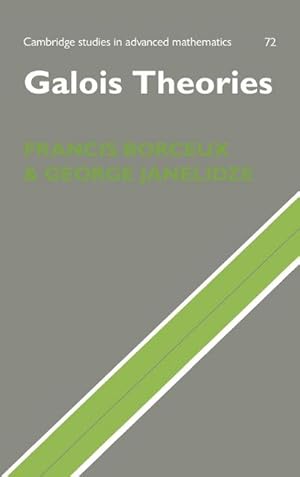 Seller image for Galois Theories for sale by AHA-BUCH GmbH