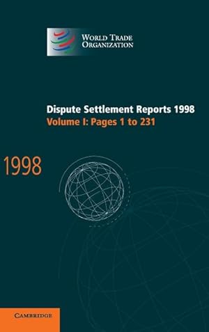 Imagen del vendedor de Dispute Settlement Reports 1998 a la venta por AHA-BUCH GmbH