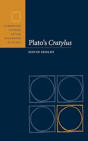 Bild des Verkufers fr Plato's Cratylus zum Verkauf von AHA-BUCH GmbH