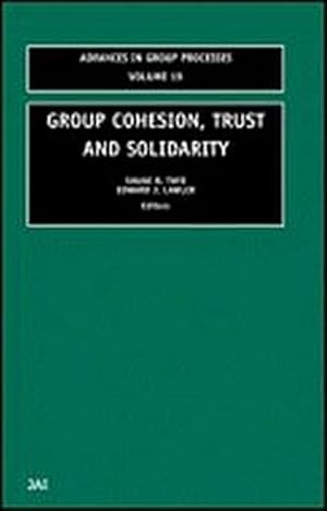 Seller image for Group Cohesion, Trust and Solidarity for sale by AHA-BUCH GmbH