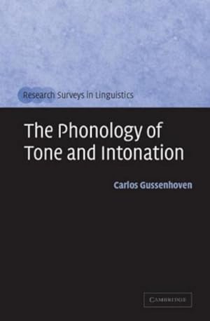Bild des Verkufers fr The Phonology of Tone and Intonation zum Verkauf von AHA-BUCH GmbH
