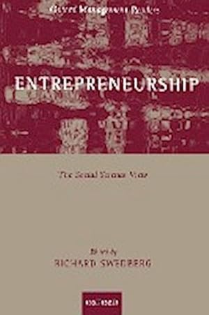 Bild des Verkufers fr Entrepreneurship : The Social Science View zum Verkauf von AHA-BUCH GmbH