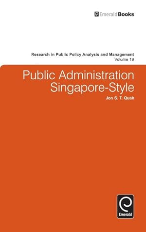 Seller image for Public Administration Singapore-Style for sale by AHA-BUCH GmbH