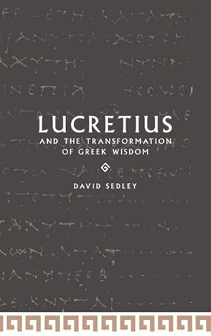 Bild des Verkufers fr Lucretius and the Transformation of Greek Wisdom zum Verkauf von AHA-BUCH GmbH