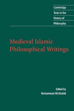 Bild des Verkufers fr Medieval Islamic Philosophical Writings zum Verkauf von AHA-BUCH GmbH