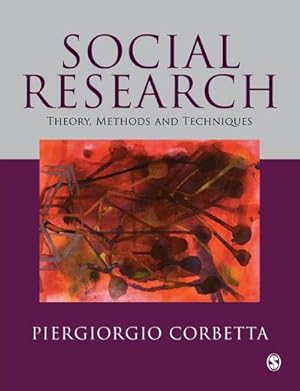 Imagen del vendedor de Social Research : Theory, Methods and Techniques a la venta por AHA-BUCH GmbH