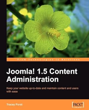 Imagen del vendedor de Joomla! 1.5 Content Administration a la venta por AHA-BUCH GmbH