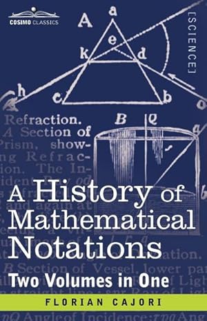 Image du vendeur pour A History of Mathematical Notations (Two Volume in One) mis en vente par AHA-BUCH GmbH