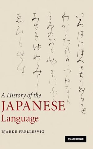 Bild des Verkufers fr A History of the Japanese Language zum Verkauf von AHA-BUCH GmbH