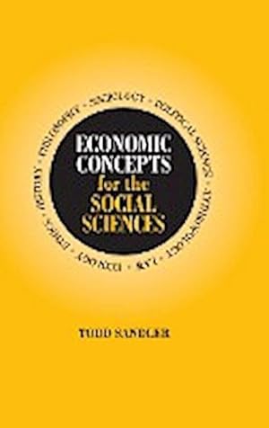 Bild des Verkufers fr Economic Concepts for the Social Sciences zum Verkauf von AHA-BUCH GmbH
