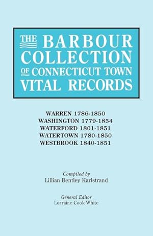 Seller image for Barbour Collection of Connecticut Town Vital Records [Vol. 49] for sale by AHA-BUCH GmbH