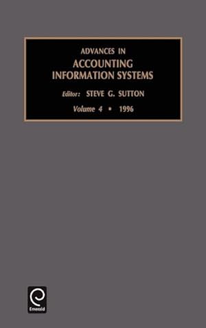 Image du vendeur pour Advances in Accounting Information Systems mis en vente par AHA-BUCH GmbH