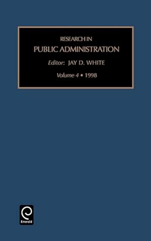 Seller image for Research in Public Administration for sale by AHA-BUCH GmbH