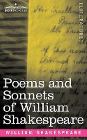 Seller image for Poems and Sonnets of William Shakespeare for sale by AHA-BUCH GmbH