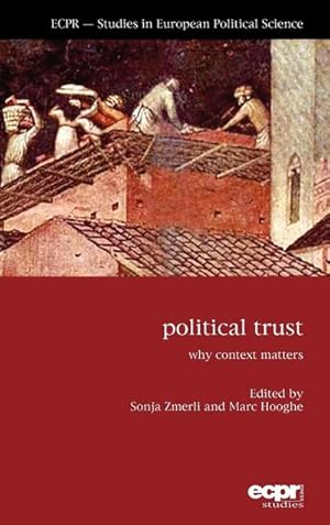 Imagen del vendedor de Political Trust : Why Context Matters a la venta por AHA-BUCH GmbH