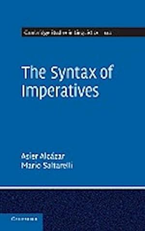 Imagen del vendedor de The Syntax of Imperatives a la venta por AHA-BUCH GmbH