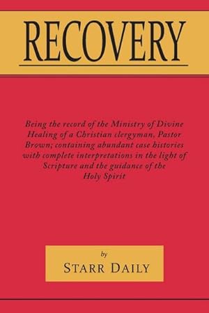 Seller image for Recovery for sale by AHA-BUCH GmbH