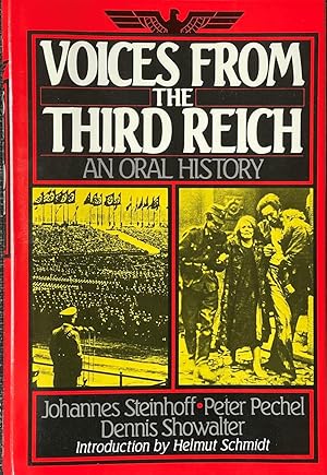 Imagen del vendedor de Voices from the Third Reich - An Oral History a la venta por Dr.Bookman - Books Packaged in Cardboard
