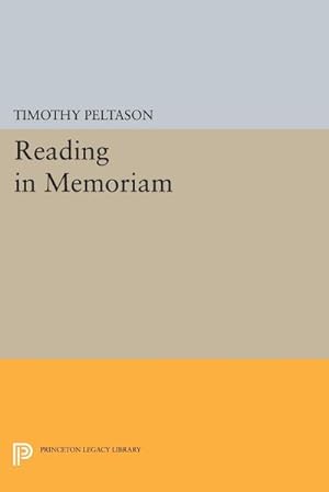 Seller image for Reading In Memoriam for sale by AHA-BUCH GmbH