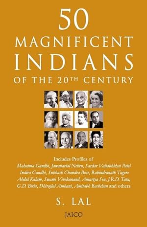 Seller image for 50 Magnificent Indians Of The 20th Century for sale by AHA-BUCH GmbH