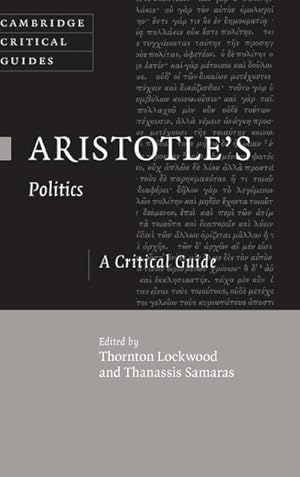 Image du vendeur pour Aristotle's Politics mis en vente par AHA-BUCH GmbH