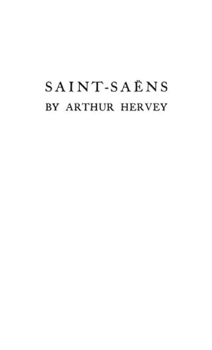 Image du vendeur pour Saint-Saens mis en vente par AHA-BUCH GmbH