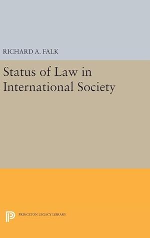 Image du vendeur pour Status of Law in International Society mis en vente par AHA-BUCH GmbH