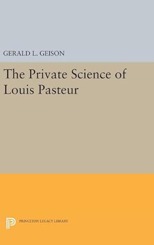 Bild des Verkufers fr The Private Science of Louis Pasteur zum Verkauf von AHA-BUCH GmbH