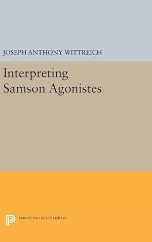 Imagen del vendedor de Interpreting SAMSON AGONISTES a la venta por AHA-BUCH GmbH