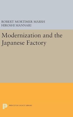 Seller image for Modernization and the Japanese Factory for sale by AHA-BUCH GmbH
