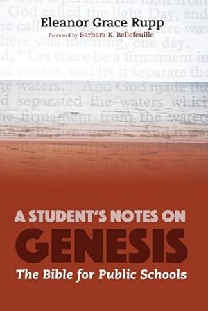 Seller image for A Student's Notes on Genesis for sale by AHA-BUCH GmbH