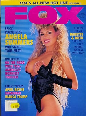 Bild des Verkufers fr Fox (Vintage adult magazine, 1992) zum Verkauf von Well-Stacked Books