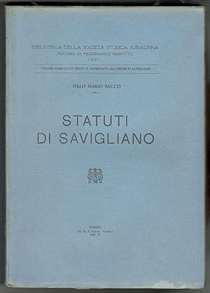 Statuti di Savigliano