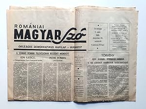 Romániai Magyar Szó - 1989. december 28. - 5. szám, új sorozat