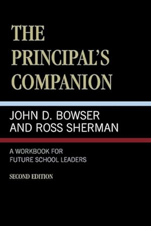 Seller image for The Principal's Companion : A Workbook for Future School Leaders for sale by AHA-BUCH GmbH