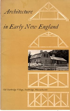 Seller image for Architecture in Early New England for sale by PERIPLUS LINE LLC