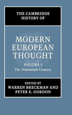 Bild des Verkufers fr The Cambridge History of Modern European Thought zum Verkauf von AHA-BUCH GmbH