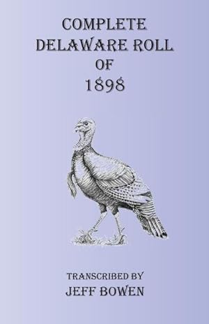 Bild des Verkufers fr Complete Delaware Roll of 1898 zum Verkauf von AHA-BUCH GmbH