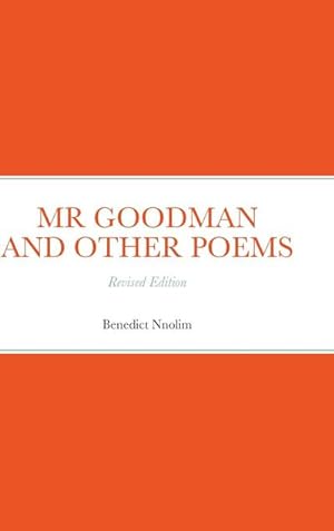 Seller image for MR GOODMAN AND OTHER POEMS for sale by AHA-BUCH GmbH