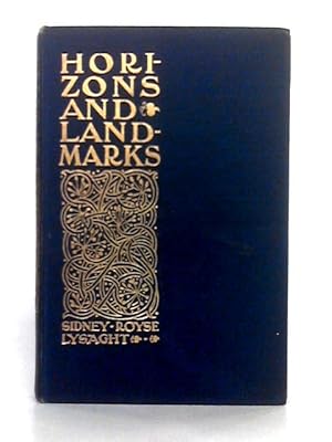 Bild des Verkufers fr Horizons and Landmarks; Poems zum Verkauf von World of Rare Books