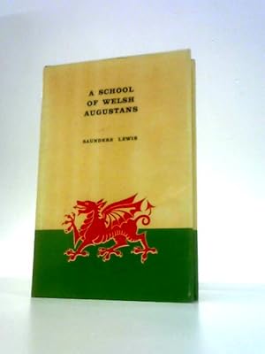 Seller image for A School of Welsh Augustans for sale by World of Rare Books