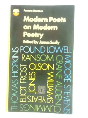 Seller image for Modern Poets on Modern Poetry for sale by World of Rare Books