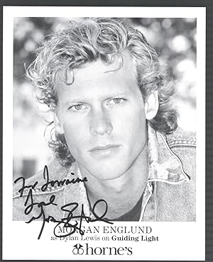 Morgan Englund 8x10 Autographed Photograph Dylan Lewis The Guiding Light