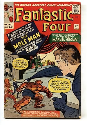 Fantastic Four #22 Jack Kirby-1964-Marvel comic book VG