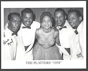 Platters 8x10 Autographed Photograph Herb Reed Paris